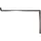 Ekena Millwork Steel Truss Shelf Bracket, Hammered Dark Bronze 2"W x 12"D x 7 3/4"H BKTM02X12X07TSHDB - alternate 6
